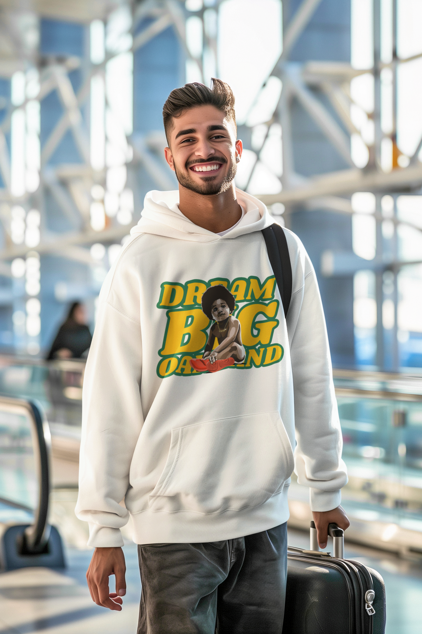 Dream Big Oakland Hoodie | White