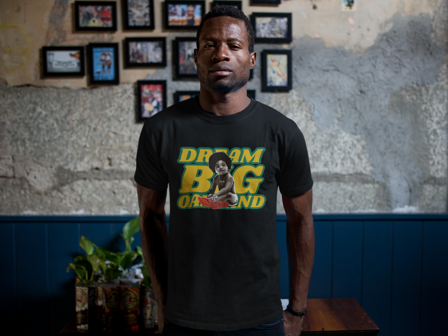 Dream Big Oakland Tee | Black